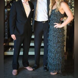 Floral Ruffle Maxi Dresss